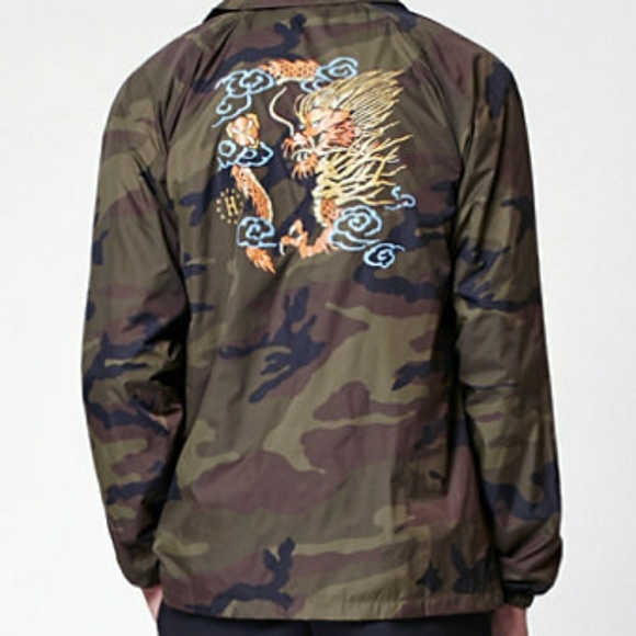 huf camo jacket